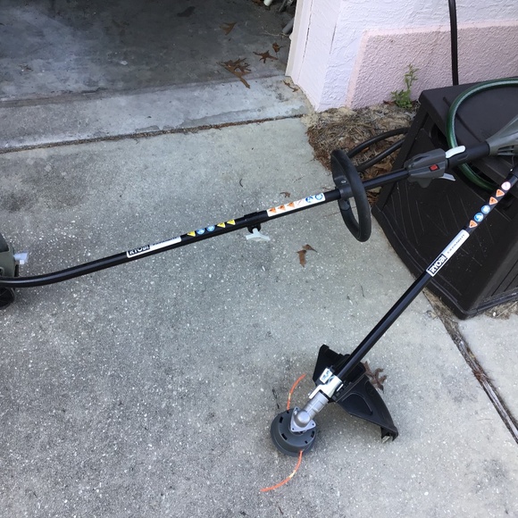 Edger with String Trimmer Attachment